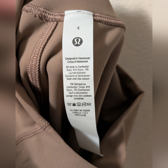 Lululemon Brown Midi Pencil Skirt for Casual Work - Picture 7 of 9